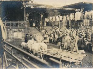 Привокзальная площадь, 1918 Фото В.Воюцкого (опубликовал О.Антонюк)