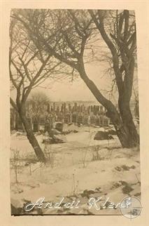 Cemetery in Horokhiv, 1930s