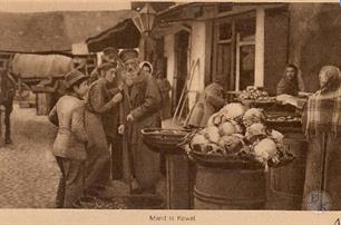 Kovel, 1915-1918. Jews on the market