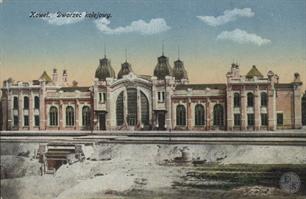 Railway station, 1915-1918