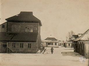 Synagogue in Poryck, beginning of the XX century