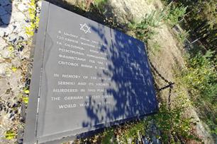 Memorial in the cemetery, 2019