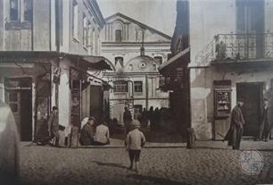 Synagogue in Volodymyr, 1917