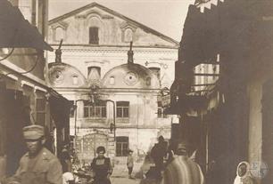 Synagogue in Volodymyr, 1916