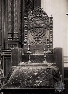 Amud in the synagogue, 1917