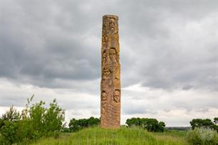 Holocaust Memorial in Piatydni near Volodymyr, 2020