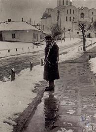 Jewish chimney sweep in Volodymyr, 1914-1918