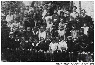 Yiddish school, 1936