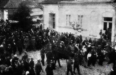 The funeral of the Unknown Jewish soldier 