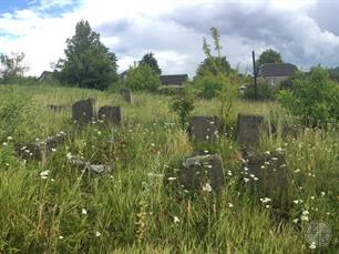 Jewish cemetery in Korets, 2019