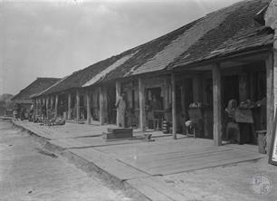 Market in Luboml, 1925. Phot. Henrich Poddebski