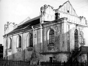 Synagogue in Matseiv, 1930s