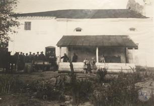 Synagogue in Mezhyrich, 1920s