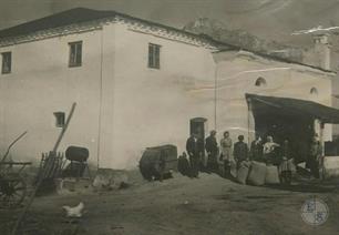 Synagogue in Mezhyrich, 1920s