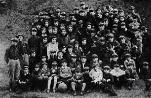 The “Beitar” group on a hike in Sosenki forest