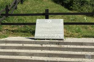 Holocaust memorial in the New Jewish cemetery, 2019