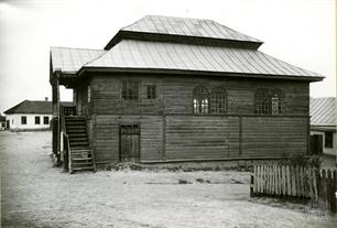 Synagogue in Torhovytsya, 1930s