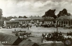 Market in Zdolbuniv, 1920s