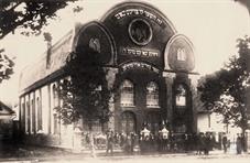 Новая синагога в Великом Березном, 1920-е годы