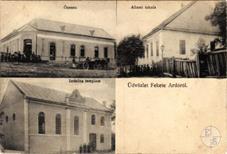 Чернотисов, открытка нач. 20 в. Внизу синагога