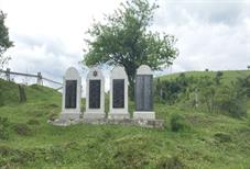 Колочава, мемориал на еврейском кладбище