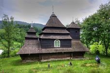 Ужок, деревянная церковь. Фото Elke Wetzig, Википедия